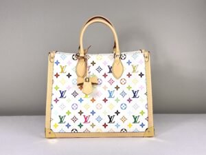 LV x Murakami White Multicolor On the Go