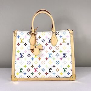 LV x Murakami White Multicolor On the Go