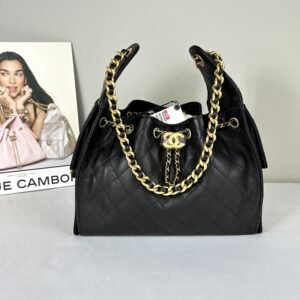 Chanel 25A Black Caviar Small 25 Bag
