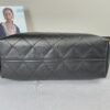 Chanel 25A Black Calfskin Small Shopping Tote