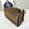 Chanel 25K Dark Brown Suede Small Size 25 Hobo Bag