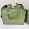 Chanel 25B Green Caviar Medium 25 Hobo Bag