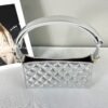 Chanel 26X Silver Hobo Bag