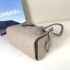 Chanel 26P Grey Caviar Mini 25 Bag with Ruthenium Hardware