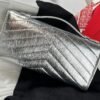 Chanel 26X Christmas Collection Silver Clutch