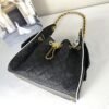 Chanel 26P Black Raffia Small 25 Bag