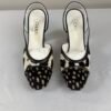 Chanel 26S Pony Hair Deer Print High Heel Slingback