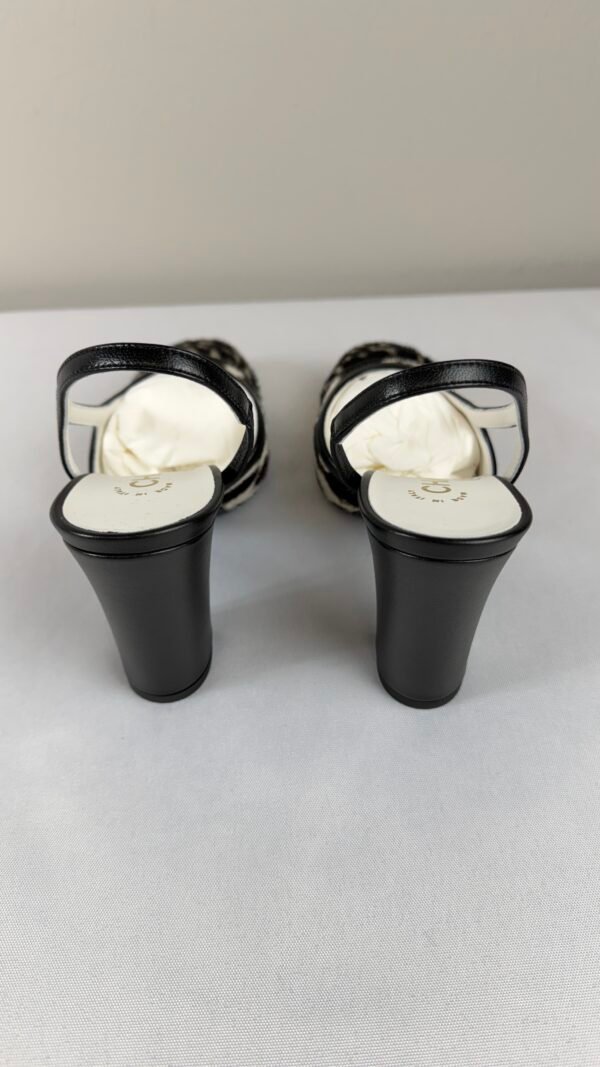 Chanel 26S Pony Hair Deer Print High Heel Slingback