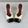 Chanel 26S White Slingbacks