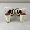 Chanel 26S White Slingbacks