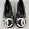 Chanel 26M Black Cambon Flats