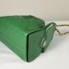Chanel 26A Green Caviar Small 25 Hobo Bag with Shiny Gold Hardware