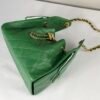 Chanel 26A Green Caviar Small 25 Hobo Bag with Shiny Gold Hardware