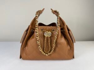 Chanel 26A Camel Calfskin Small 25