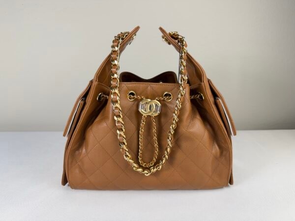 Chanel 26A Camel Calfskin Small 25