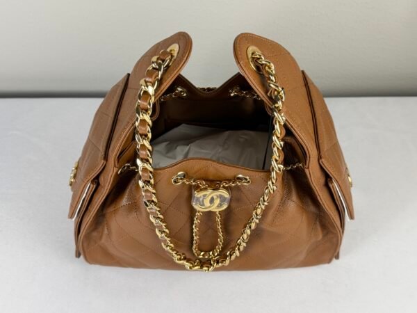 Chanel 26A Camel Calfskin Small 25