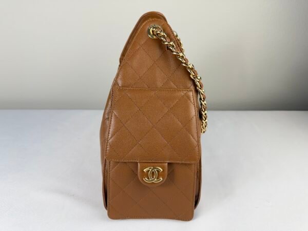 Chanel 26A Camel Calfskin Small 25
