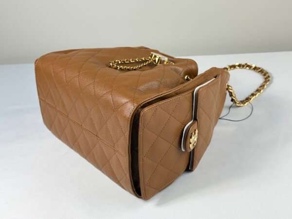 Chanel 26A Camel Calfskin Small 25