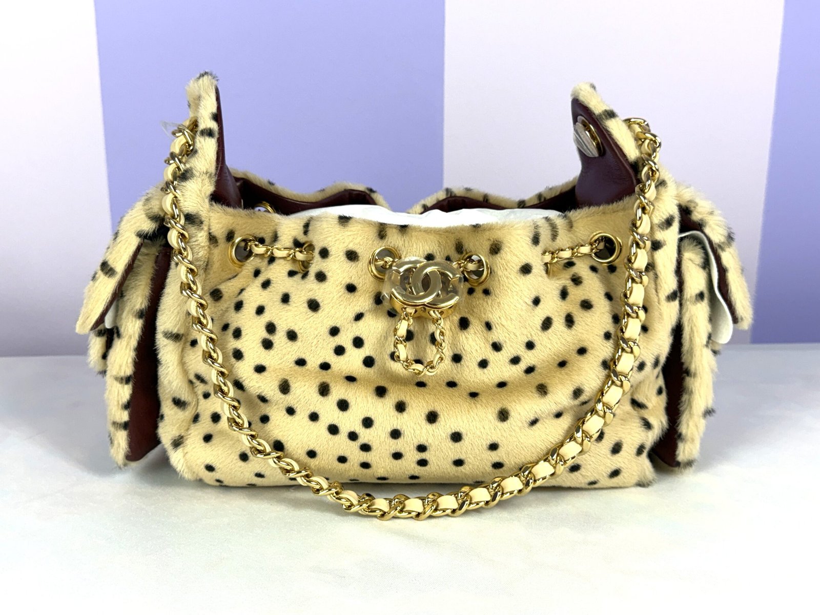 Chanel 26A Cheetah Print Mini 25 Bag