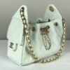 Chanel 26B Mint Caviar Mini 25 with Champagne Gold Hardware