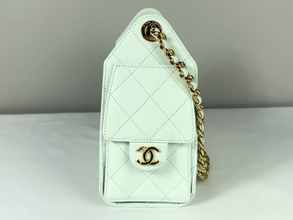 Chanel 26B Mint Caviar Mini 25 with Champagne Gold Hardware
