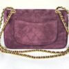 Chanel 26B Burgundy Suede Souplissimo Rectangular Mini