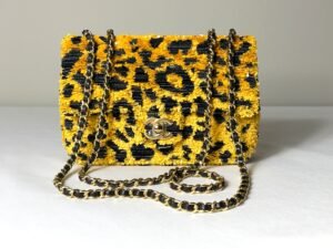 IMG_3874 Chanel 26A Leopard Sequins Mini Flap Bag